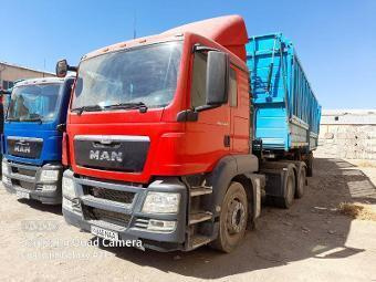 Фото лота: 1).MAN TGS 26.400 6x4 BLS, 2). MAKINSAN, 3). MAKINSAN, фото 1 из 10