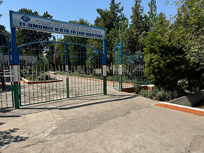 QO'RG'ONTEPA TUMAN MAKTABGACHA VA MAKTAB TA'LIMI BO'LIMI Tasarrufidagi 11-maktab hududidagi bino (Ijaraga)