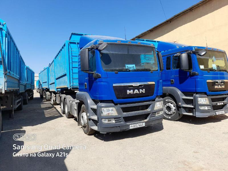 Фото лота: 1).MAN TGS 26.400 6x4 BLS, 2). MAKINSAN, 3). MAKINSAN, фото 3 из 8