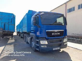 Фото лота: 1).MAN TGS 26.400 6x4 BLS, 2). MAKINSAN, 3). MAKINSAN, фото 1 из 7