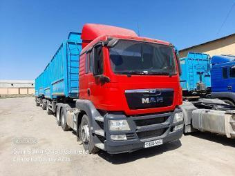 Фото лота: 1).MAN TGS 26.400 6x4 BLS, 2). MAKINSAN, 3). MAKINSAN, фото 1 из 8